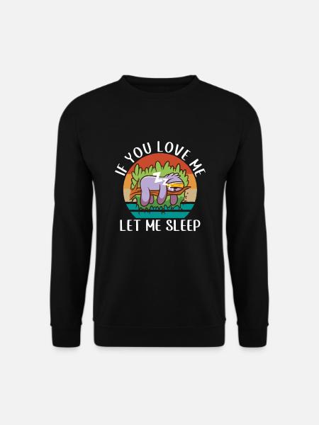 Sloth Lover Sloth Gift - Unisex Sweatshirt - black