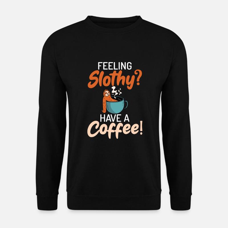 Sloth Lover Sloth Gift - Unisex Sweatshirt - black