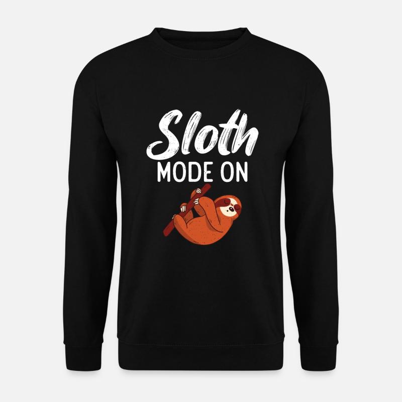 Sloth Lover Sloth Gift - Unisex Sweatshirt - black