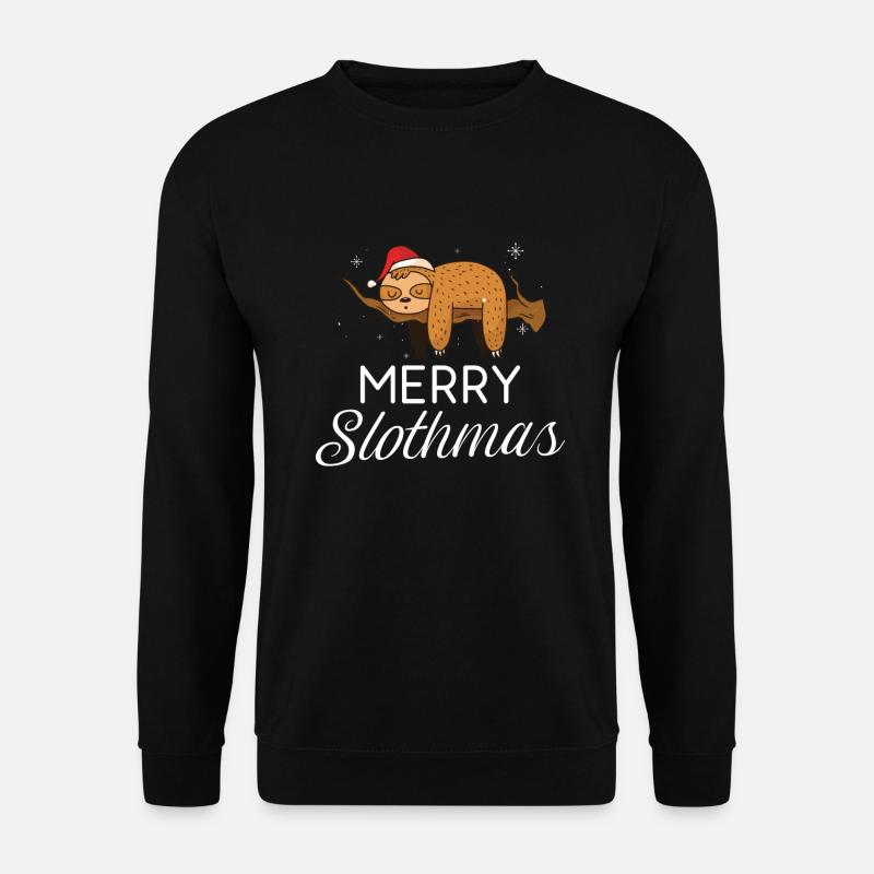 Sloth Lover Sloth Gift - Unisex Sweatshirt - black