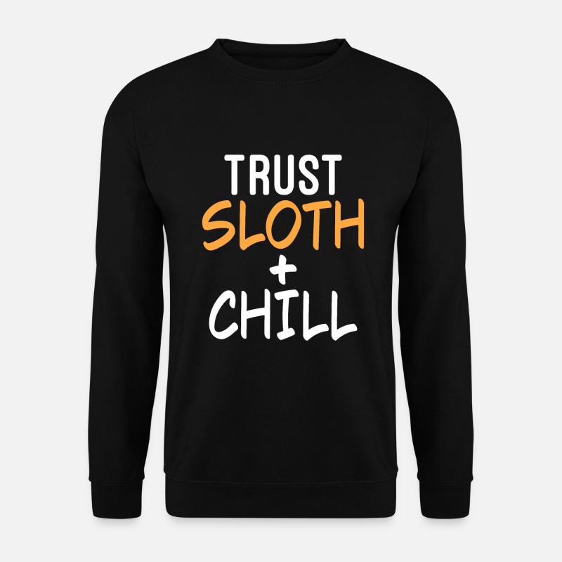 Sloth Lover Sloth Gift - Unisex Sweatshirt - black