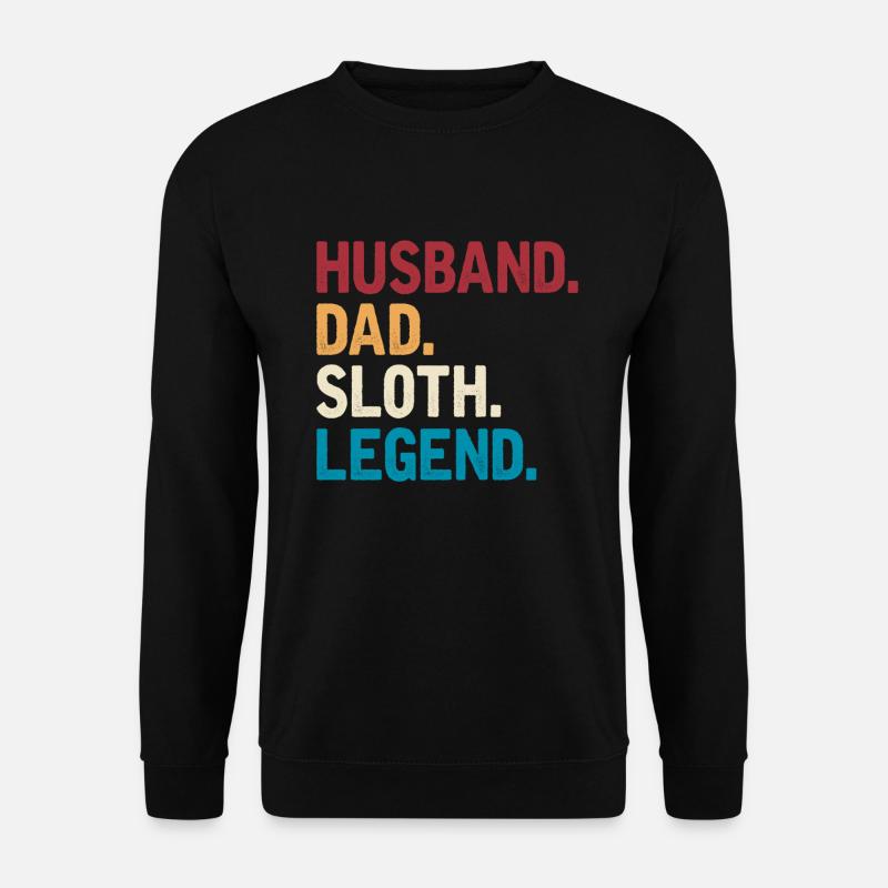 Sloth Lover Sloth Gift - Unisex Sweatshirt - black