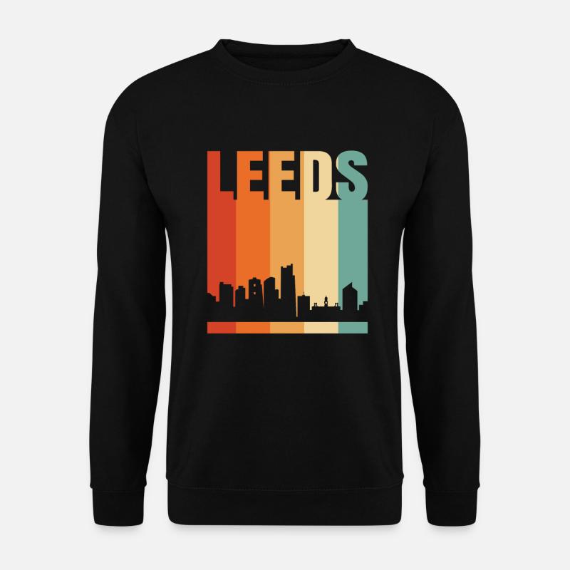 Leeds - Unisex Pullover - Schwarz