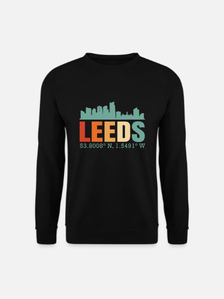 Leeds - Sweat-shirt Unisexe - noir