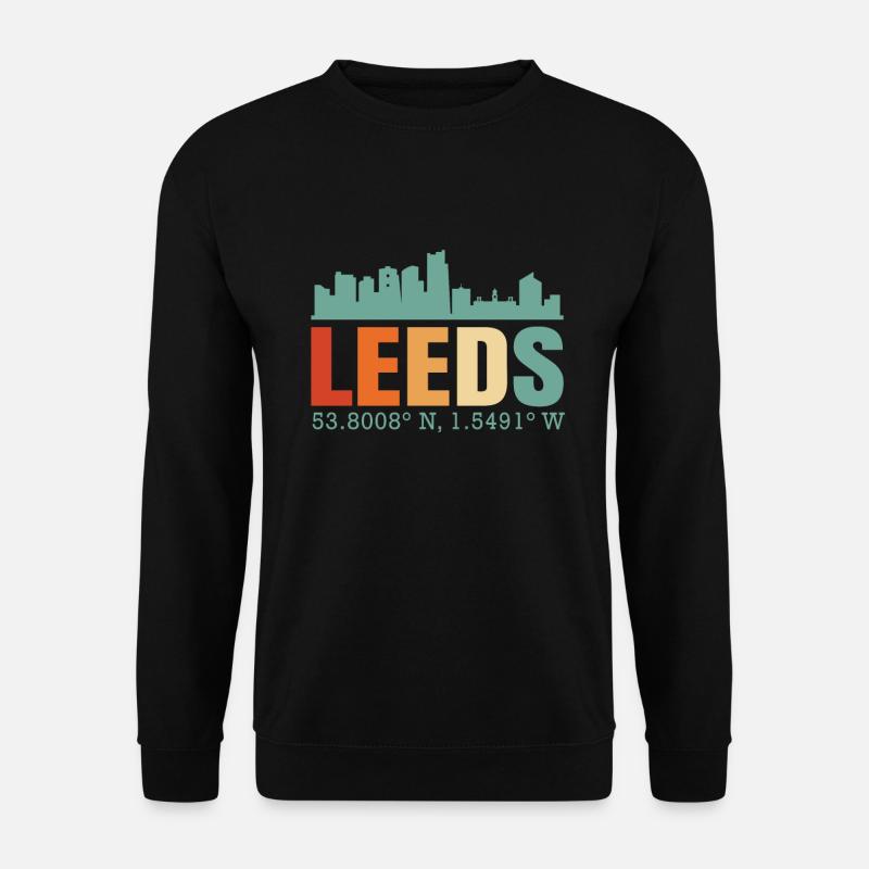 Leeds - Unisex Sweatshirt - black