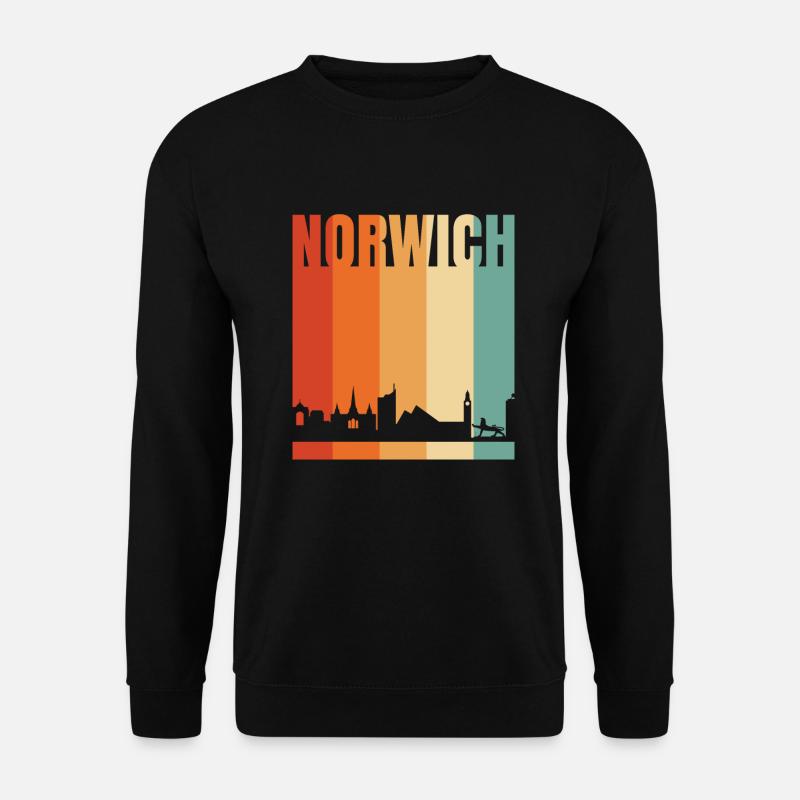 Norwich - Unisex Sweatshirt - black