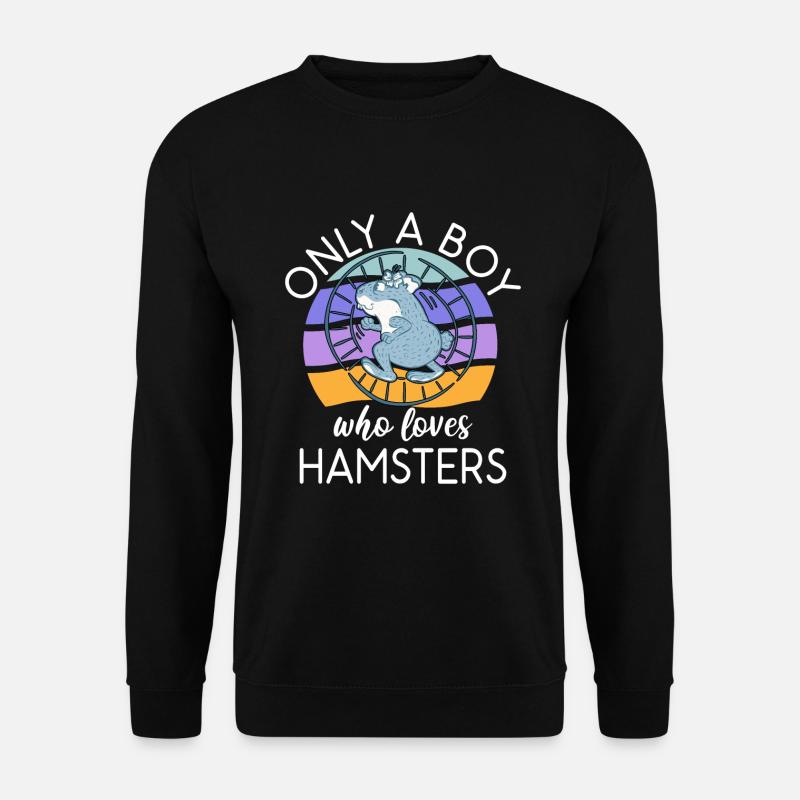 Hamster Lover Hamster Gift - Unisex Sweatshirt - black