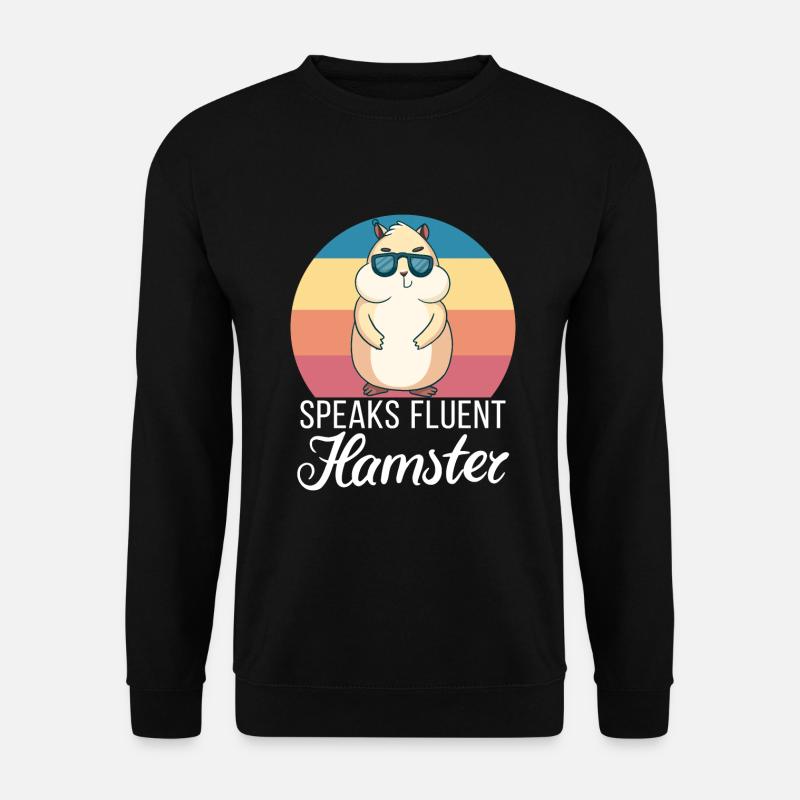 Hamster Lover Hamster Gift - Unisex Sweatshirt - black