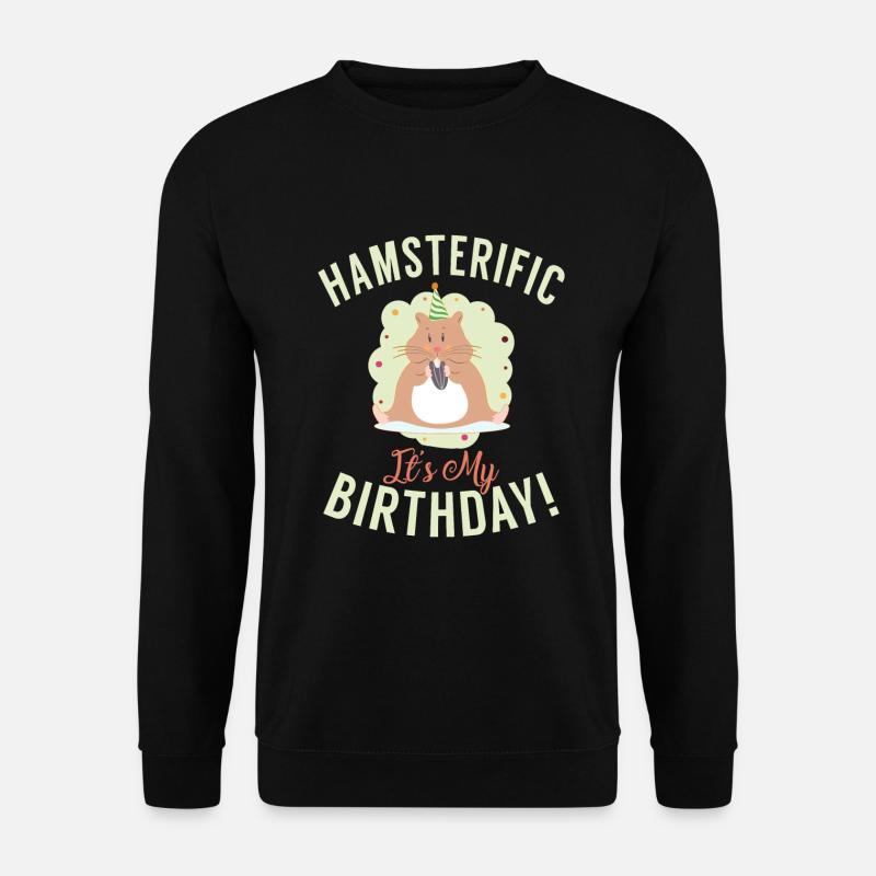 Hamster Lover Hamster Gift - Unisex Sweatshirt - black