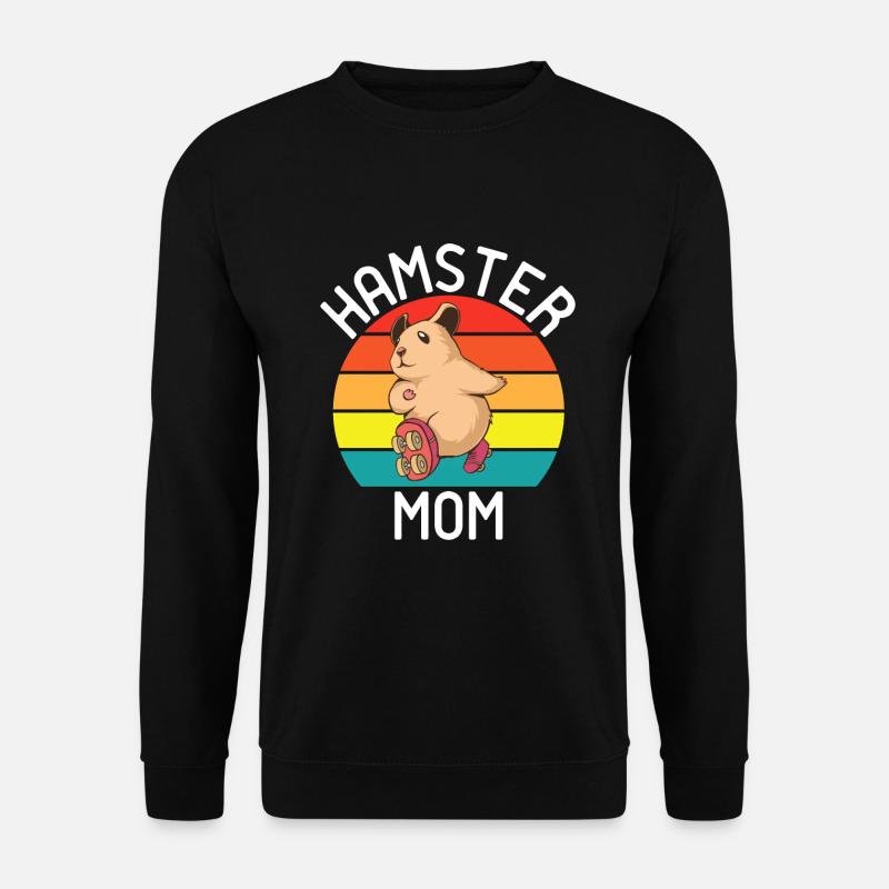 Hamster Lover Hamster Gift - Unisex Sweatshirt - black
