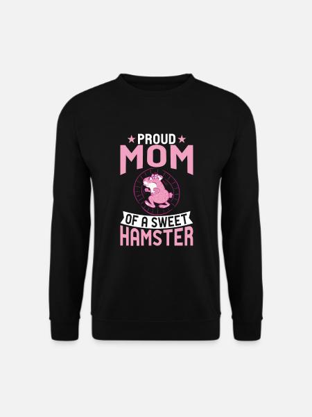 Hamster Lover Hamster Gift - Unisex Sweatshirt - black
