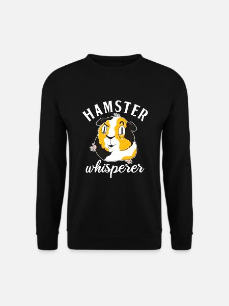 Hamster Lover Hamster Gift - Unisex Sweatshirt - black