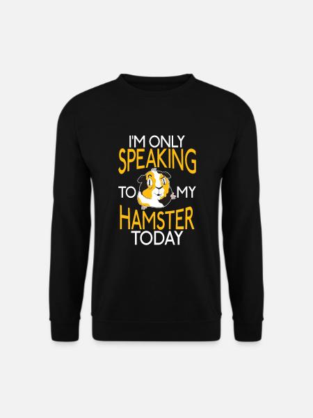 Hamster Lover Hamster Gift - Unisex Sweatshirt - black