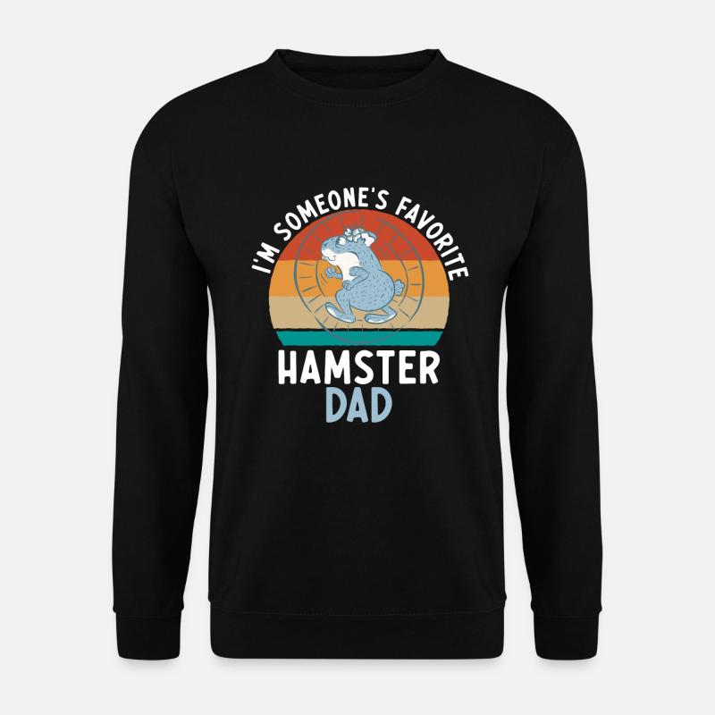 Hamster Lover Hamster Gift - Unisex Sweatshirt - black