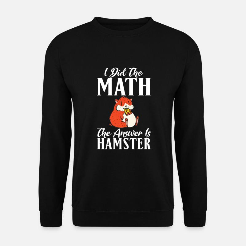 Hamster Lover Hamster Gift - Unisex Sweatshirt - black
