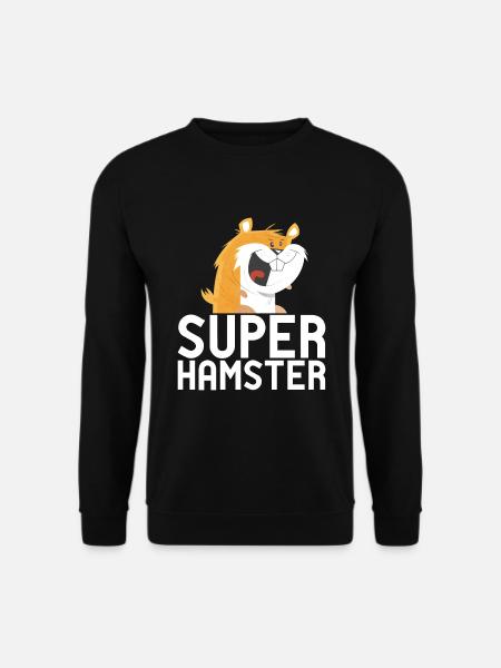Hamster Lover Hamster Gift - Unisex Sweatshirt - black