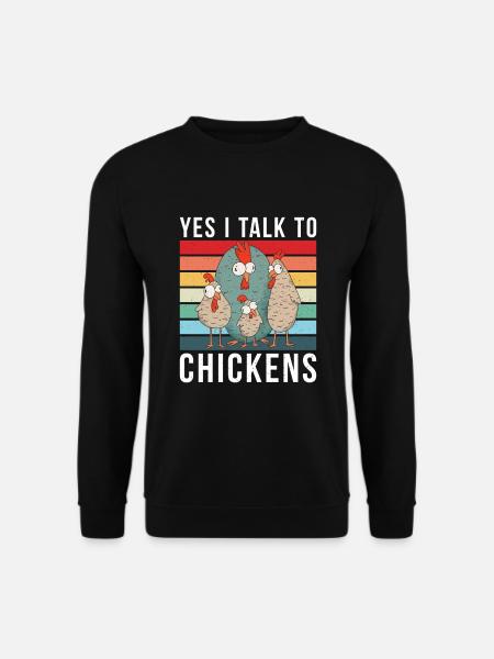 Chicken Gifts Chicken Owner - Unisex Sweatshirt - black