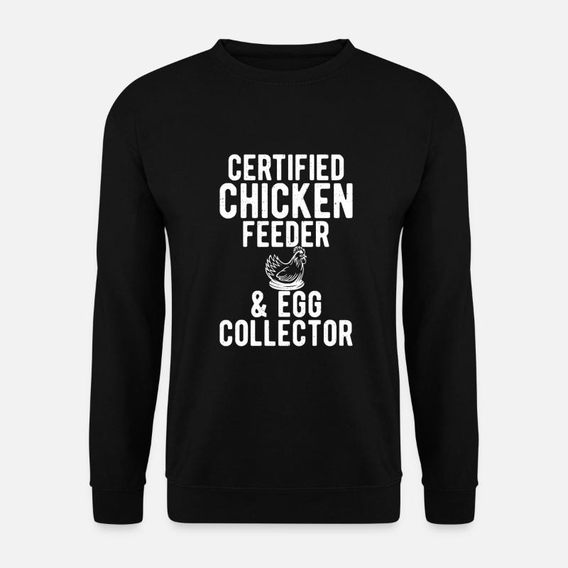 Chicken Gifts Chicken Owner - Unisex Sweatshirt - black