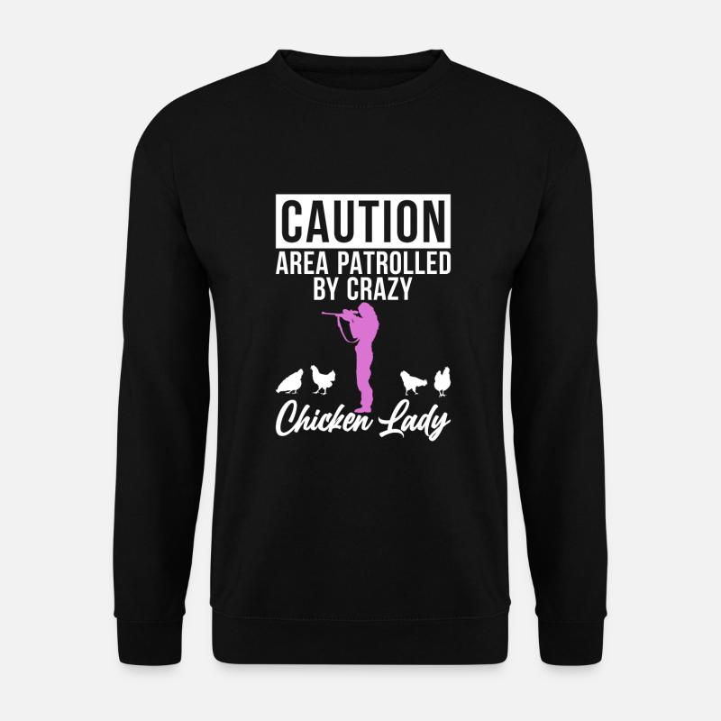 Chicken Gifts Chicken Owner - Unisex Sweatshirt - black