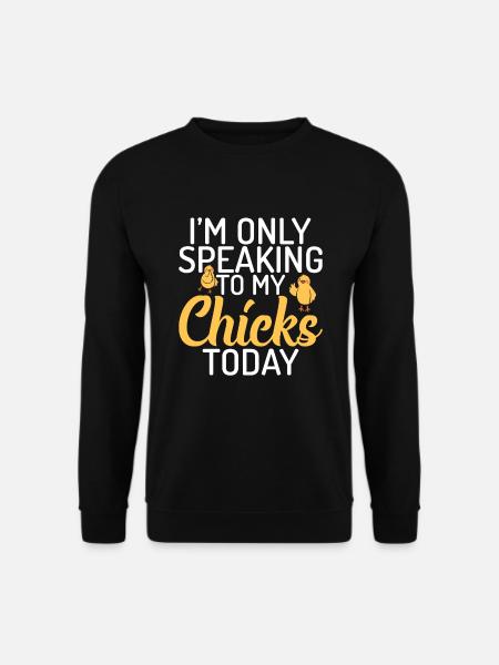 Chicken Gifts Chicken Owner - Unisex Sweatshirt - black