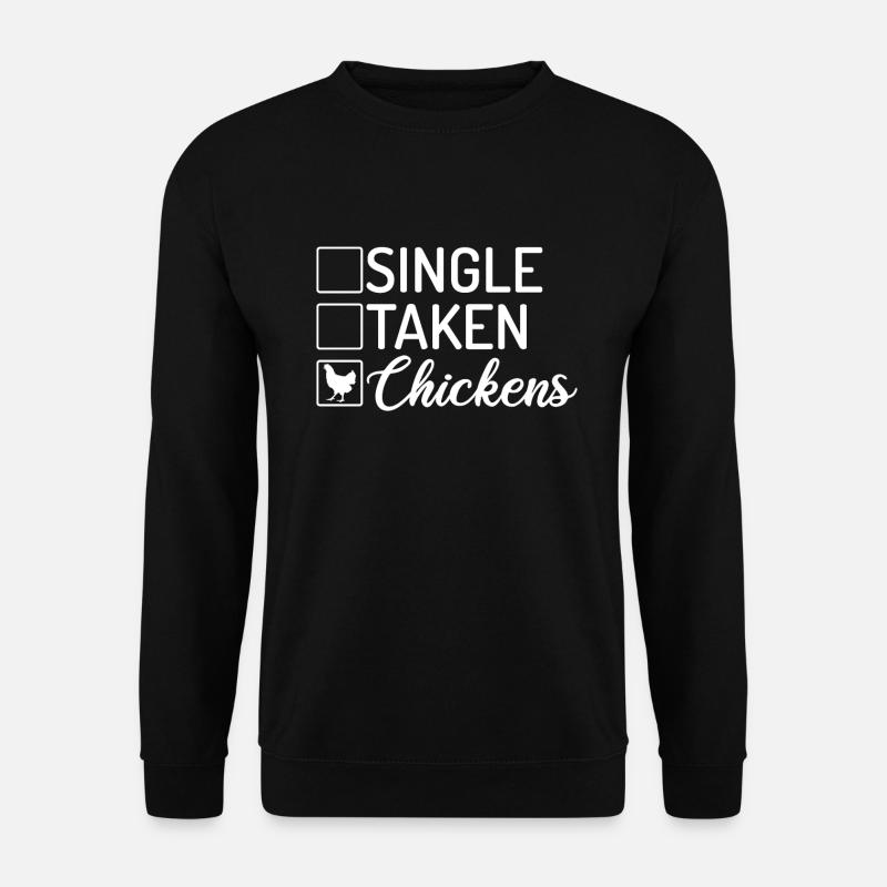 Chicken Gifts Chicken Owner - Unisex Sweatshirt - black