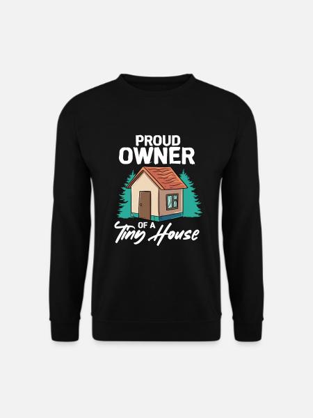 Tiny House - Unisex Pullover - Schwarz