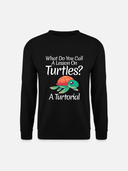 Turtle Owner Gift Turtle Lover - Unisex Sweatshirt - black
