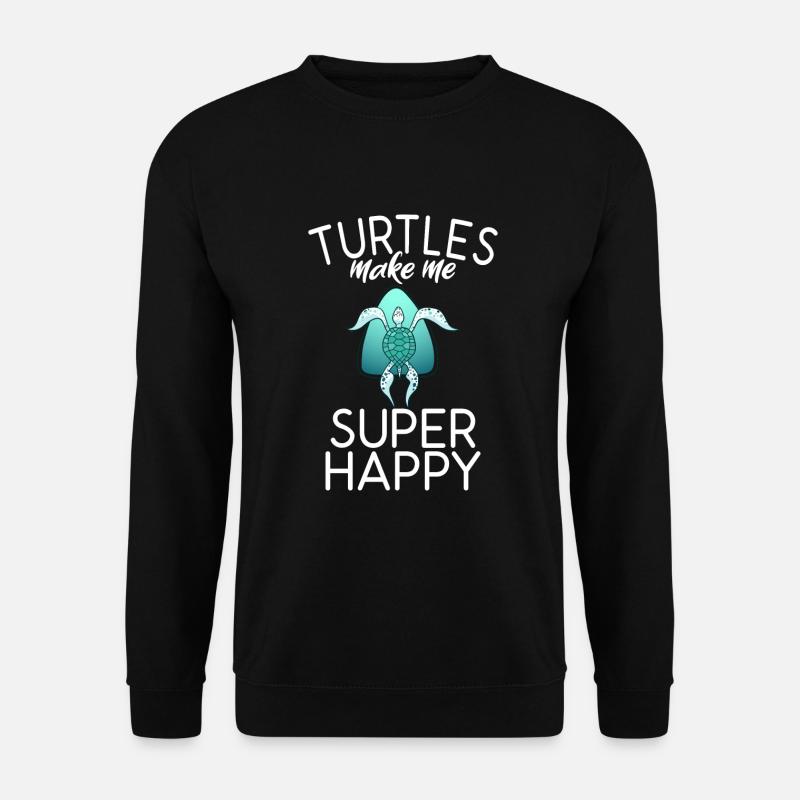 Turtle Owner Gift Turtle Lover - Sweat-shirt Unisexe - noir