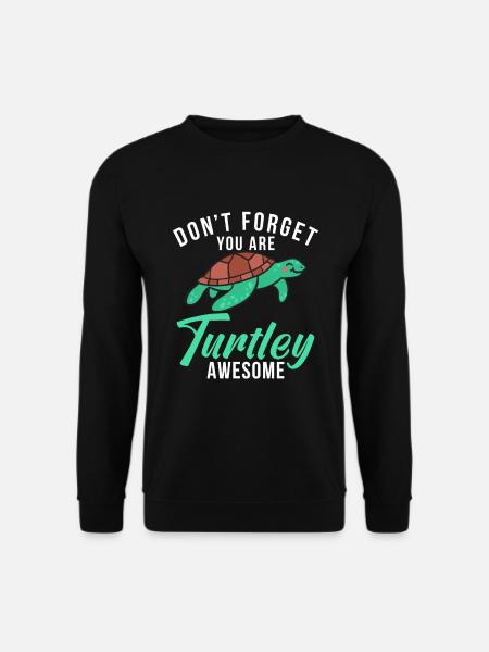 Turtle Owner Gift Turtle Lover - Unisex Sweatshirt - black