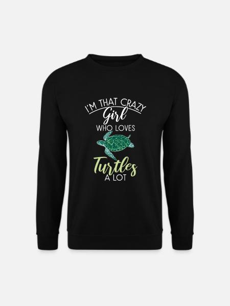Turtle Owner Gift Turtle Lover - Unisex Sweatshirt - black