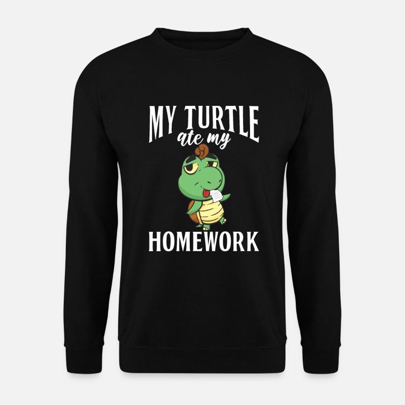 Turtle Owner Gift Turtle Lover - Sweat-shirt Unisexe - noir