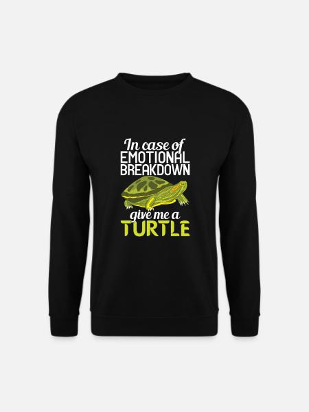 Turtle Owner Gift Turtle Lover - Unisex Sweatshirt - black
