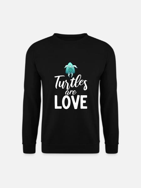 Turtle Owner Gift Turtle Lover - Unisex Sweatshirt - black