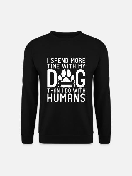 Dog Owner Gift Dog Lover - Unisex Sweatshirt - black
