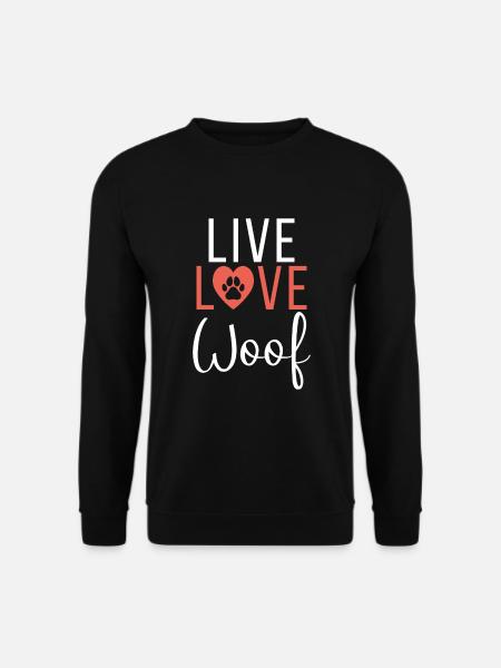 Dog Owner Gift Dog Lover - Unisex Sweatshirt - black