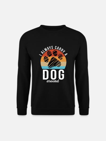 Dog Owner Gift Dog Lover - Unisex Sweatshirt - black