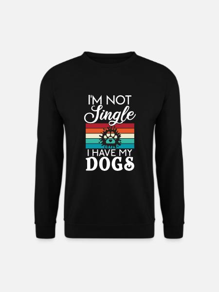 Dog Owner Gift Dog Lover - Unisex Sweatshirt - black