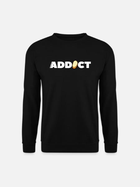 Garlic Garlic Bread Food Gift - Unisex Sweatshirt - black