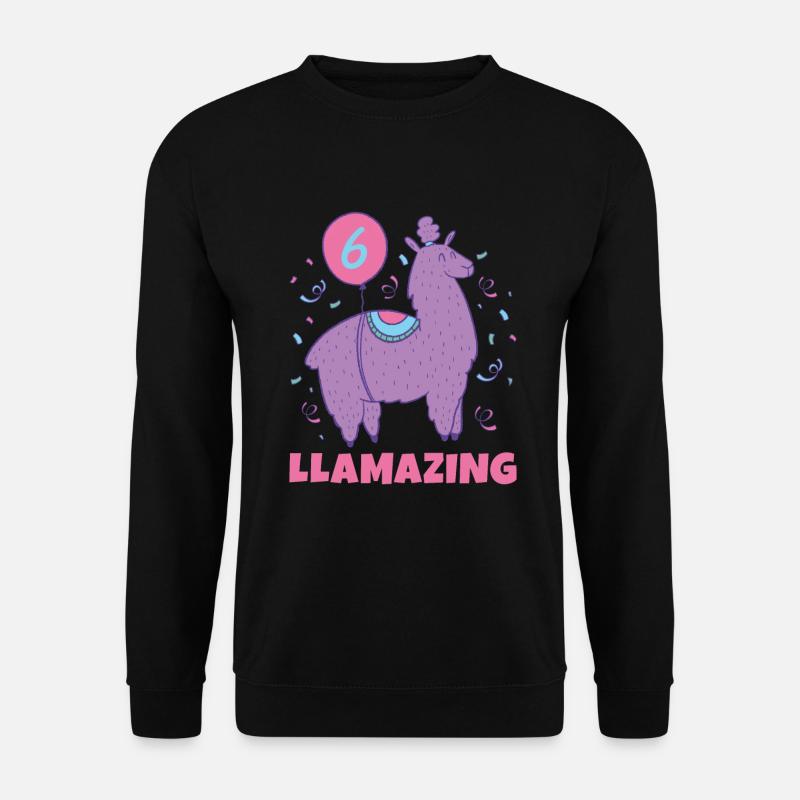Llama Gift Llama Lover Gift - Unisex Sweatshirt - black