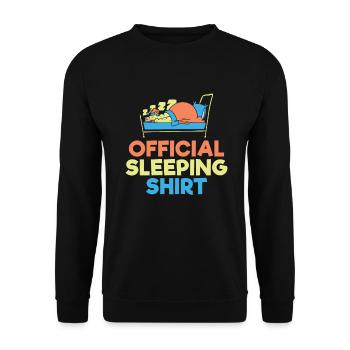 Cadeau Lama Lama Cadeau Amoureux - Sweat-shirt Unisexe - noir - Devant - Alina (178cm) & Michal (187cm)