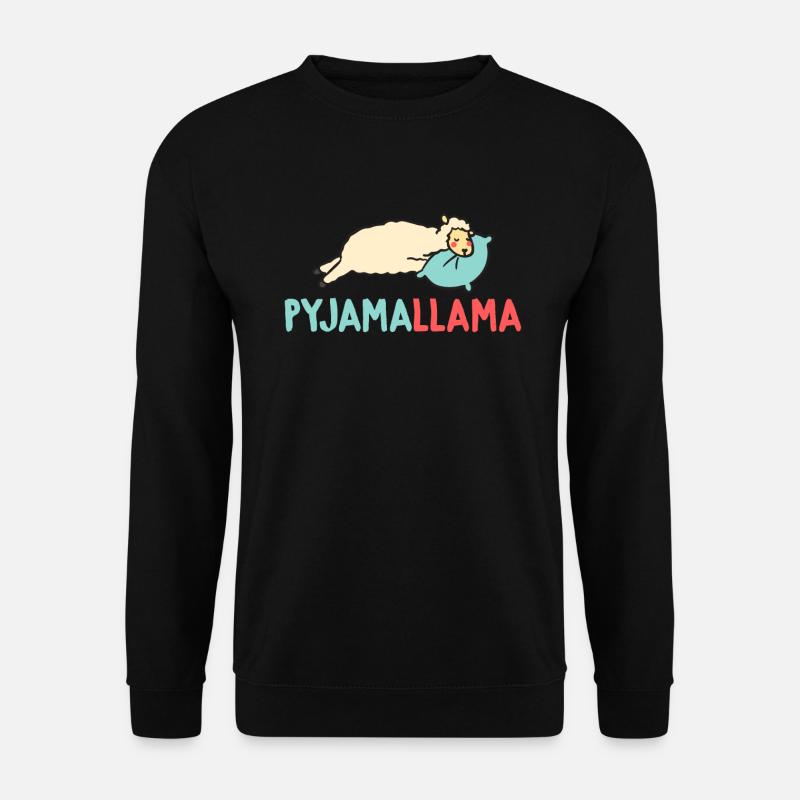Llama Gift Llama Lover Gift - Unisex Sweatshirt - black