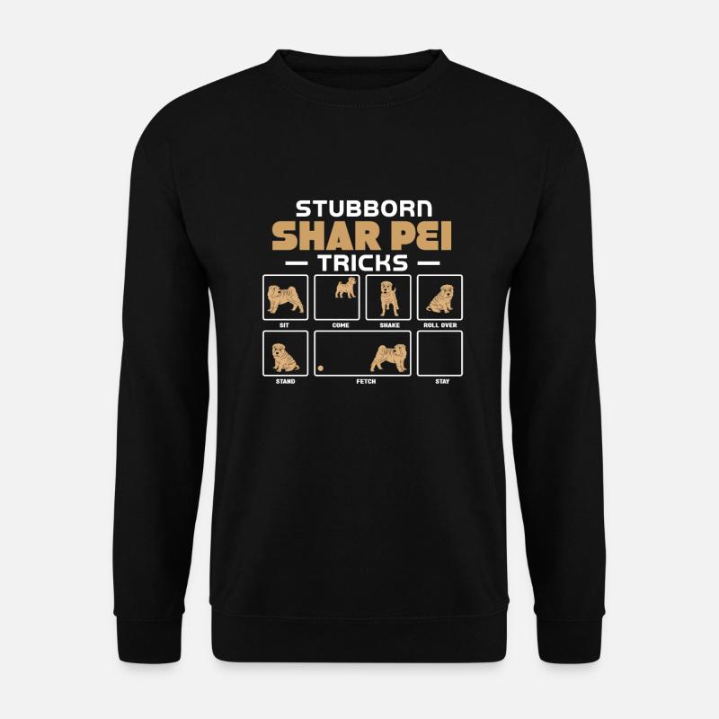 Chinese Shar Pei - Unisex Pullover - Schwarz