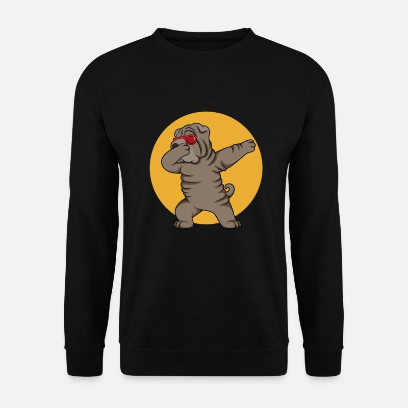 Chinese Shar Pei - Unisex Pullover - Schwarz