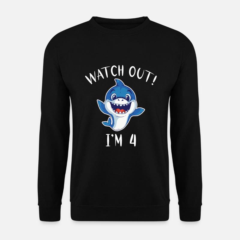 Shark Gift Shark Lover - Unisex Sweatshirt - black