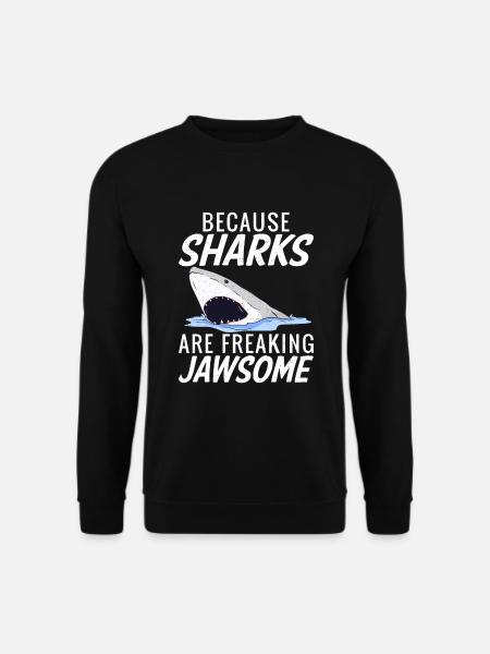 Shark Gift Shark Lover - Unisex Sweatshirt - black