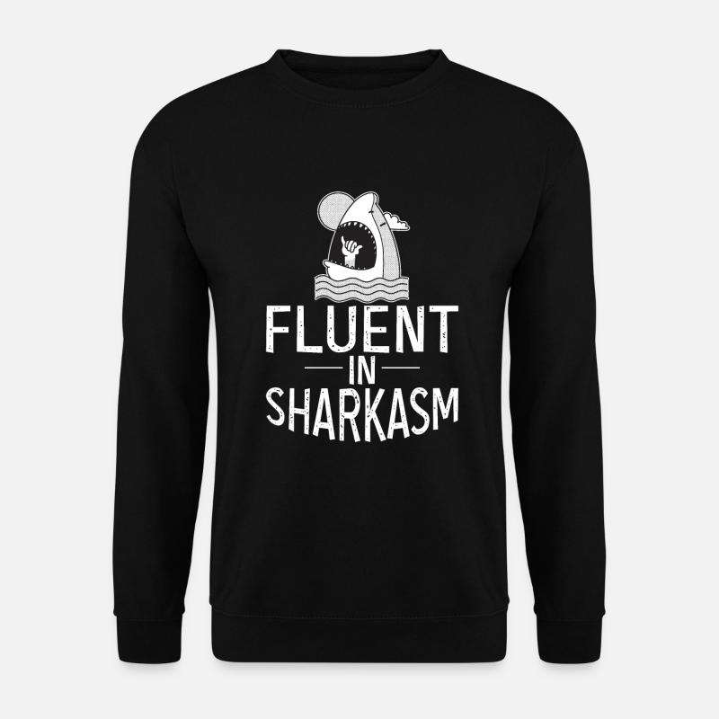 Shark Gift Shark Lover - Unisex Sweatshirt - black