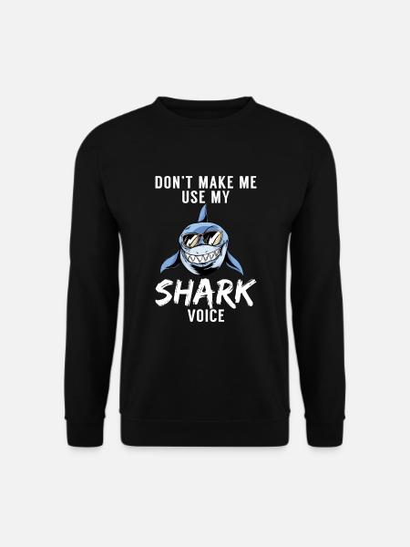 Shark Gift Shark Lover - Unisex Sweatshirt - black