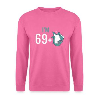Cadeau de requin Amoureux des requins - Sweat-shirt Unisexe - rose - Devant