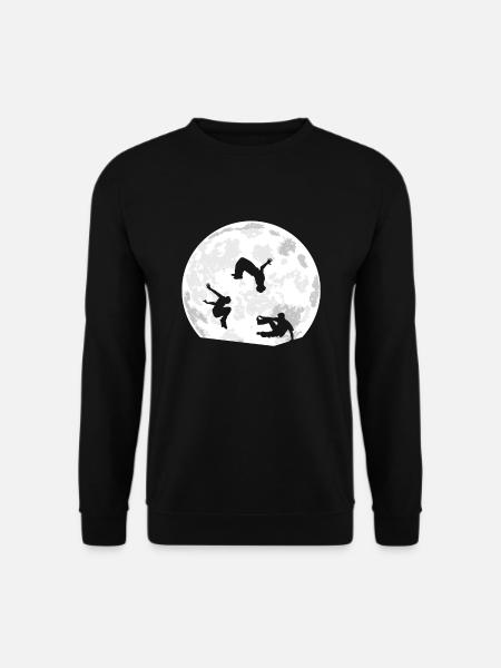 parkour läufer Parkour Parcouring Hindernisläufer - Unisex Pullover - Schwarz