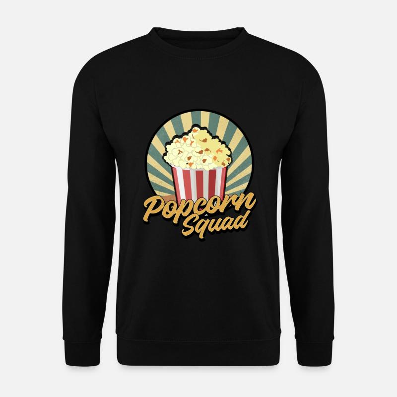 Popcorn Squad - Unisex Sweatshirt - black
